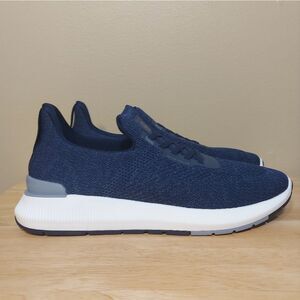 Peter Millar Hyperlight Apollo Sneakers Navy Blue White MA22EF11 Men's Size 10.5
